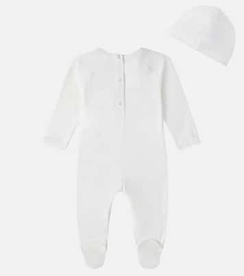 x Euan Roberts Bébé – Set bonnet, bavoir et grenouillère | Gucci Kids
