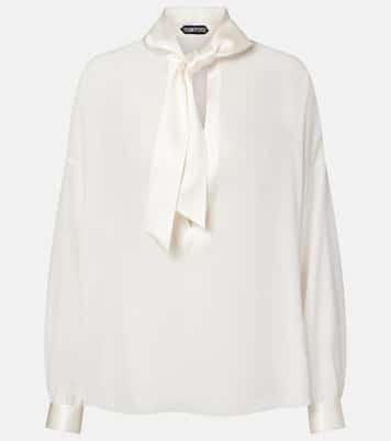 Silk crêpe de chine blouse | Tom Ford