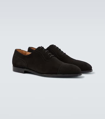Schnürschuhe Adam aus Veloursleder | George Cleverley
