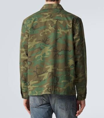 Camouflage cotton overshirt | RRL