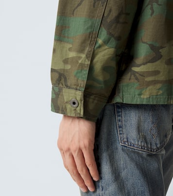 Camouflage cotton overshirt | RRL