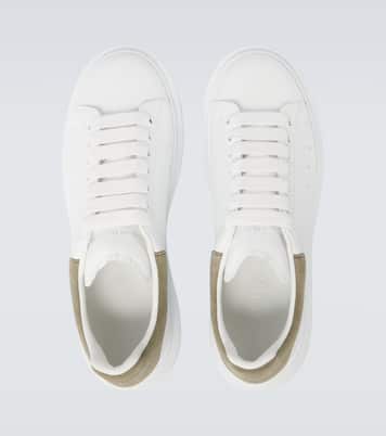 Oversized leather sneakers | McQueen