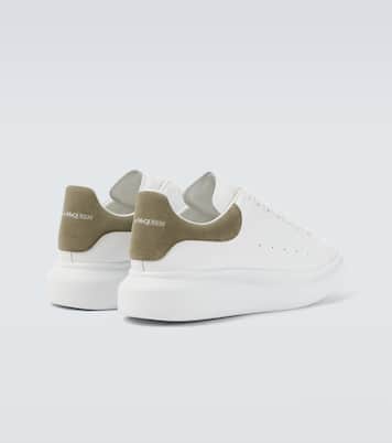 Oversized leather sneakers | McQueen