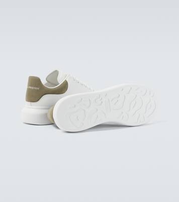 Oversized leather sneakers | McQueen