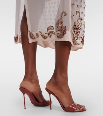 Pantoletten Lidia 105 aus Lackleder | Paris Texas