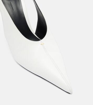 Bella 100 leather slingback pumps  | Khaite