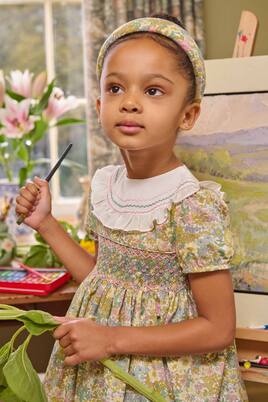 Kleid Charlotte aus Baumwolle | Pepa London