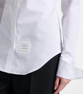 Chemise en coton à logo | Thom Browne