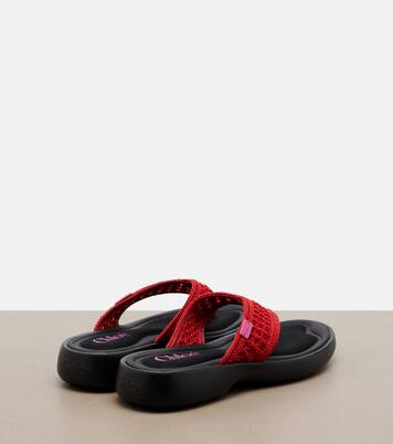 Poolette crochet thong sandals | Chloé
