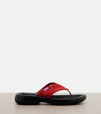 Poolette crochet thong sandals | Chloé