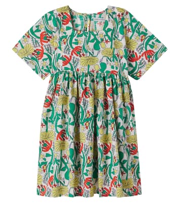 Color Herbalist floral cotton dress | Bobo Choses