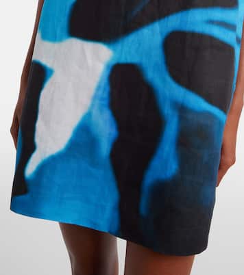 Brea printed linen minidress | Staud