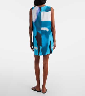 Brea printed linen minidress | Staud