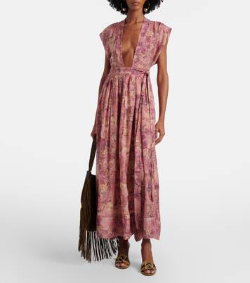 Wedge-Pantoletten Anee aus Veloursleder | Isabel Marant