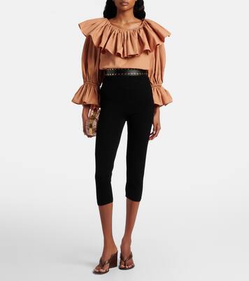 Wedge-Sandalen aus Leder | Gianvito Rossi