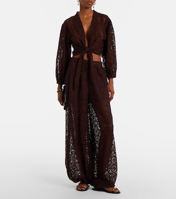 Ballonhose mit Spitze | Adriana Degreas