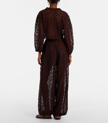 Ballonhose mit Spitze | Adriana Degreas