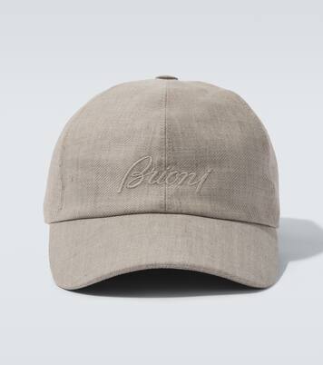 Casquette en lin et laine mélangés | Brioni