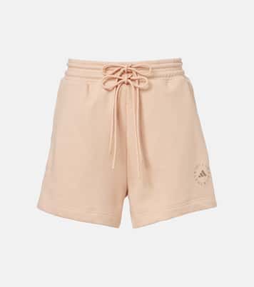 Short en jersey de coton à logo | Adidas by Stella McCartney