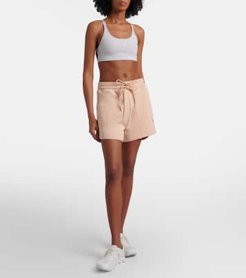 Short en jersey de coton à logo | Adidas by Stella McCartney