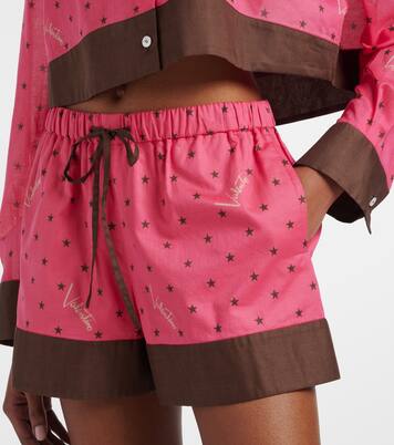 Printed cotton shorts | Valentino