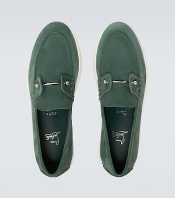 Chaussures bateau Chambeliboat en cuir | Christian Louboutin