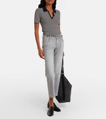 Calie cropped straight jeans | 7 For All Mankind