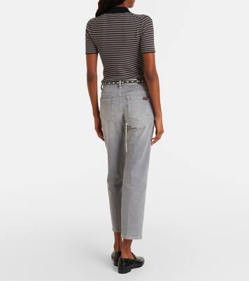 Calie cropped straight jeans | 7 For All Mankind