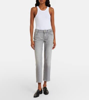 Calie cropped straight jeans | 7 For All Mankind
