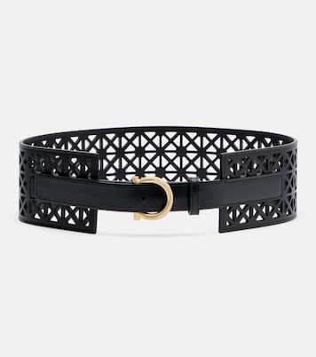 Gancini leather belt | Ferragamo