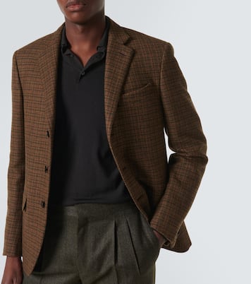 قميص بولو من الصوف بأكمام طويلة Ml | Loro Piana