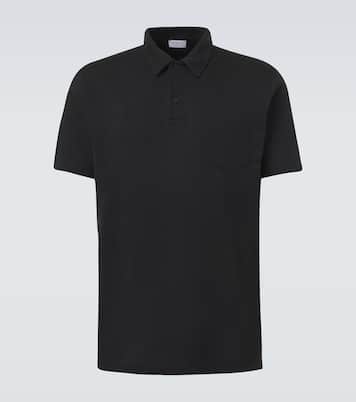 Riviera cotton polo shirt | Sunspel