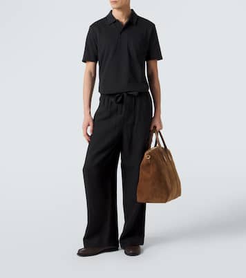 Riviera cotton polo shirt | Sunspel