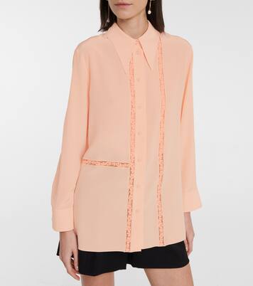 Seidenbluse aus Crêpe de Chine | Chloé