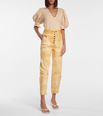 Apollo tapered-fit tie-dye jeans | Ulla Johnson