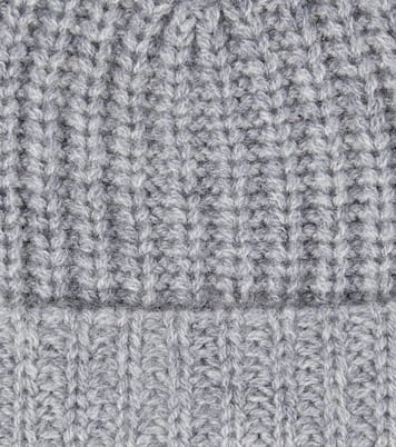 Berretto in cashmere a coste | Il Gufo