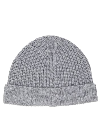 Berretto in cashmere a coste | Il Gufo