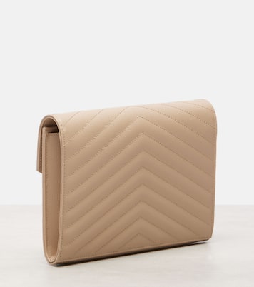 Cassandre Small matelassé leather clutch | Saint Laurent