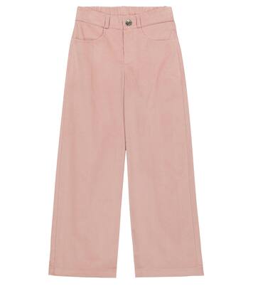Cotton corduroy wide-leg pants | Paade Mode