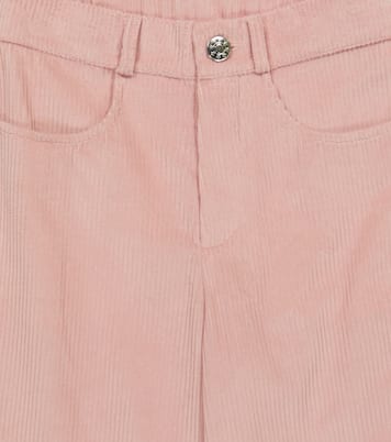 Cotton corduroy wide-leg pants | Paade Mode