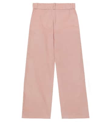 Cotton corduroy wide-leg pants | Paade Mode