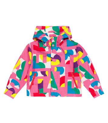 Logo printed technical jacket | Stella McCartney Kids
