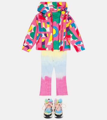 Logo printed technical jacket | Stella McCartney Kids