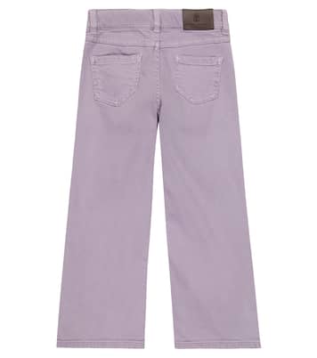 Verzierte Schlaghose | Brunello Cucinelli Kids