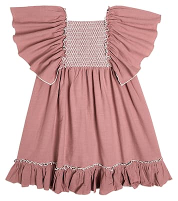 Moraira smocked cotton dress | Suncracy