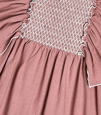 Moraira smocked cotton dress | Suncracy