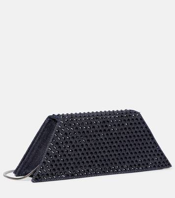 Superamini Yigit denim clutch | Amina Muaddi