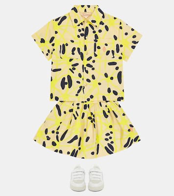 Camisa Kangaroo de lino y algodón | The Animals Observatory