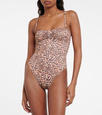 Bedruckter Badeanzug Paris Wild | Bananhot