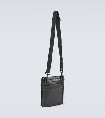 Pouch Explorer en cuir à bandoulière | Balenciaga